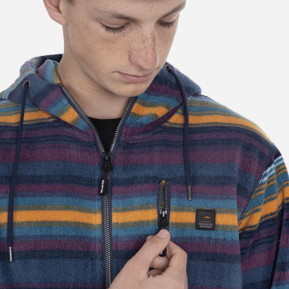 MAUI AND SONS - Poleron THOUSAND Juvenil Multicolor Maui and Sons