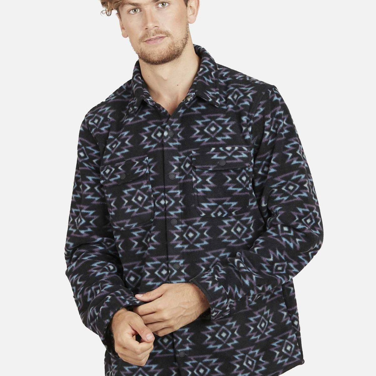 MAUI AND SONS - Casaca OVER GRECA Hombre Multicolor Maui and Sons