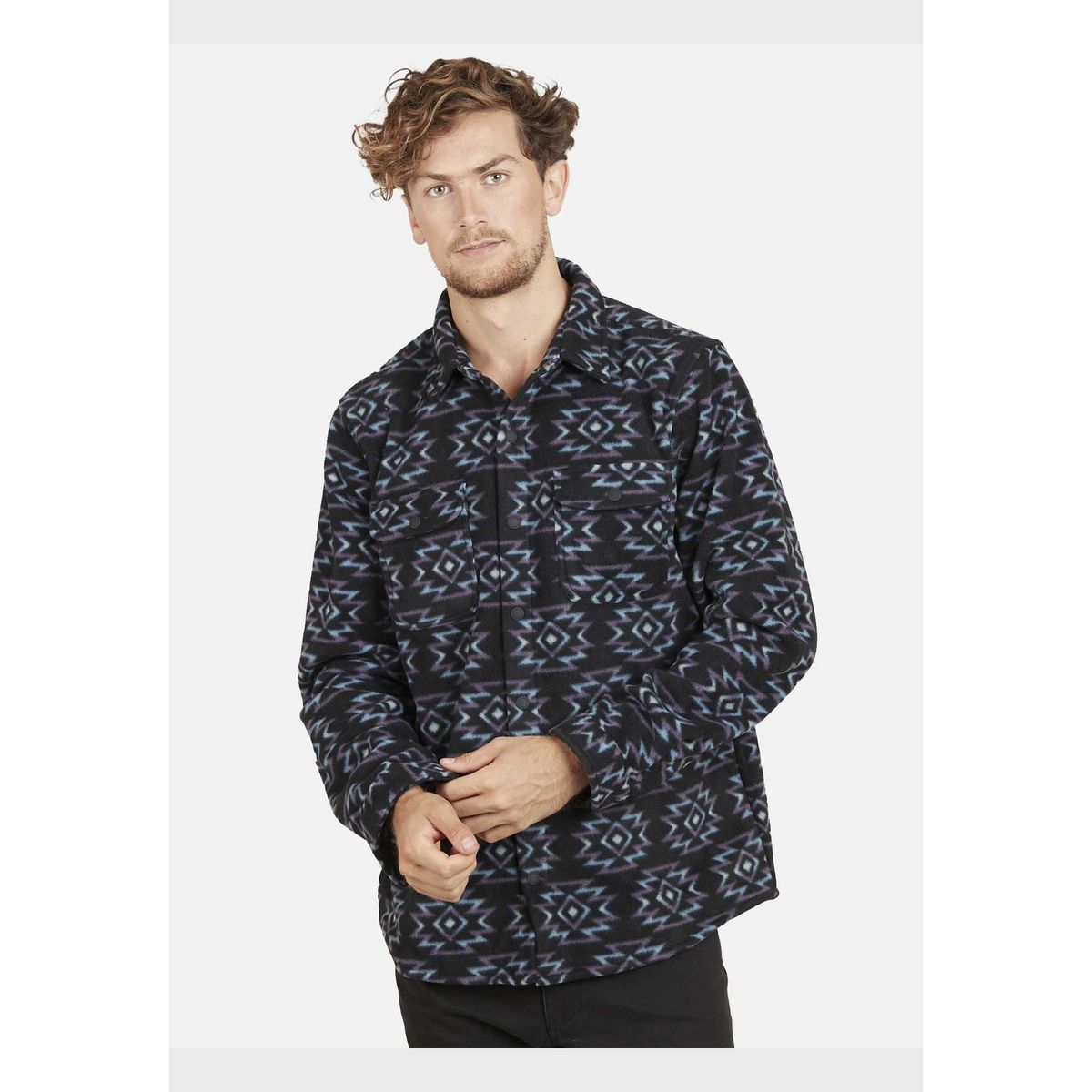 MAUI AND SONS - Casaca OVER GRECA Hombre Multicolor Maui and Sons