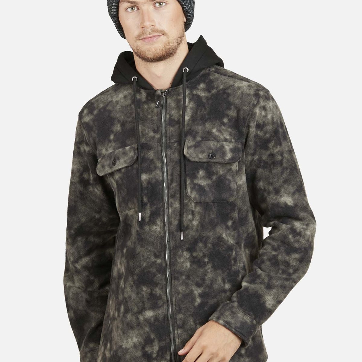 MAUI AND SONS - Casaca OVER PRINT TIE DYE Hombre Multicolor Maui and Sons