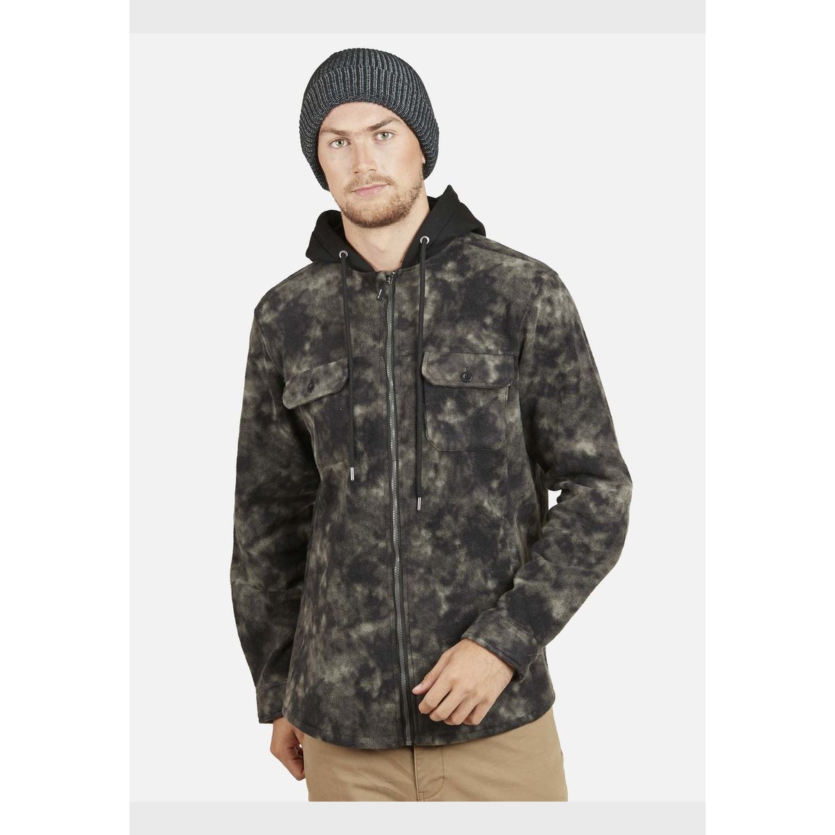 MAUI AND SONS - Casaca OVER PRINT TIE DYE Hombre Multicolor Maui and Sons