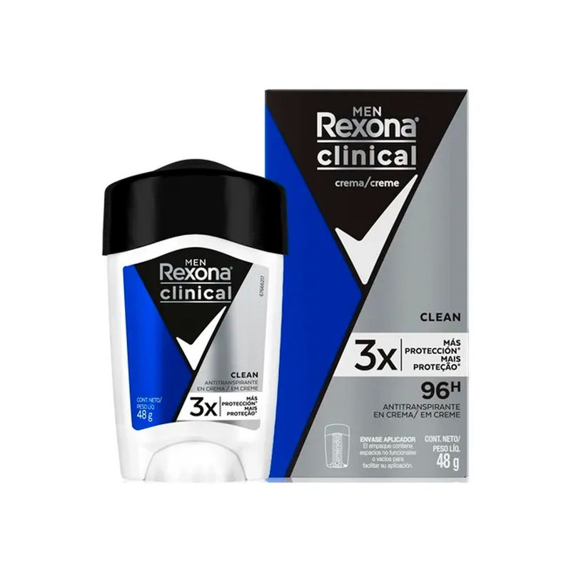 REXONA - Desodorante en Crema Rexona Clinical Men Clean REXONA
