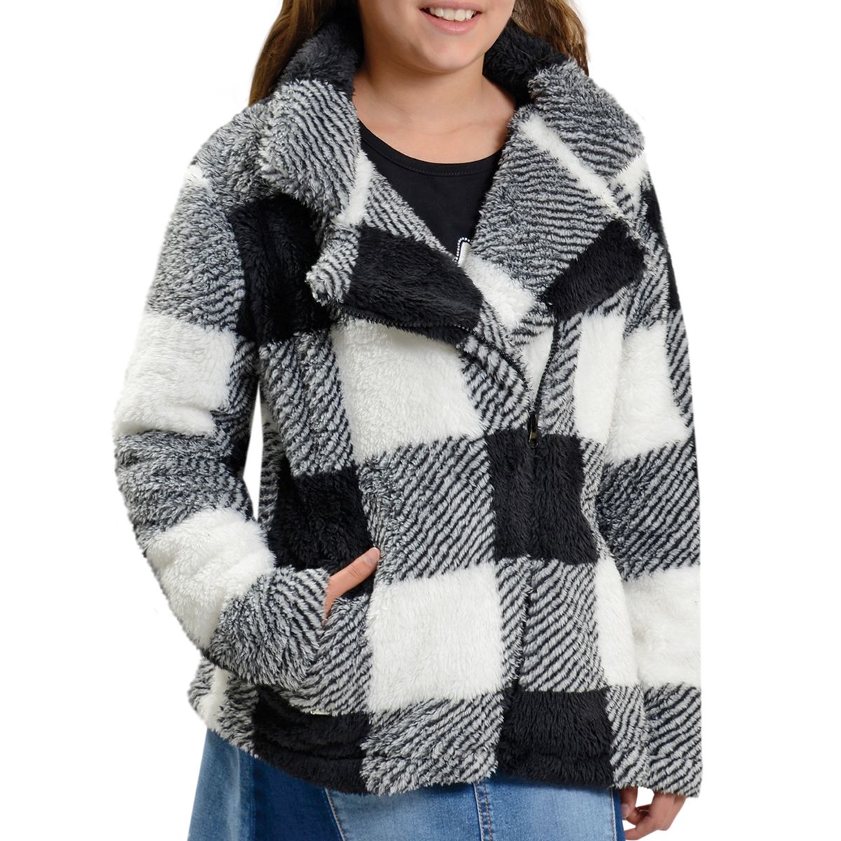 EXCEPTION - Chaqueta Peluda Niña Exception