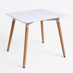 KLIK - Mesa Cuadrada de Comedor Eames 80x80cm - Blanca