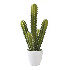 HOME GARDEN CHILE - Cactus Artificial 52 cm verde