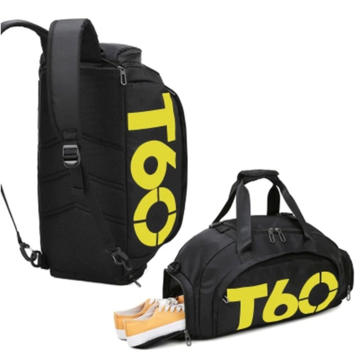 PLUSFIT - Bolso Mochila Deportivo GYM Impermeable T60 Plusfit Azul