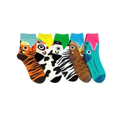 TOOIS - Pack De 6 Pares Calceta Algodón Diseño Surtido Kawaii