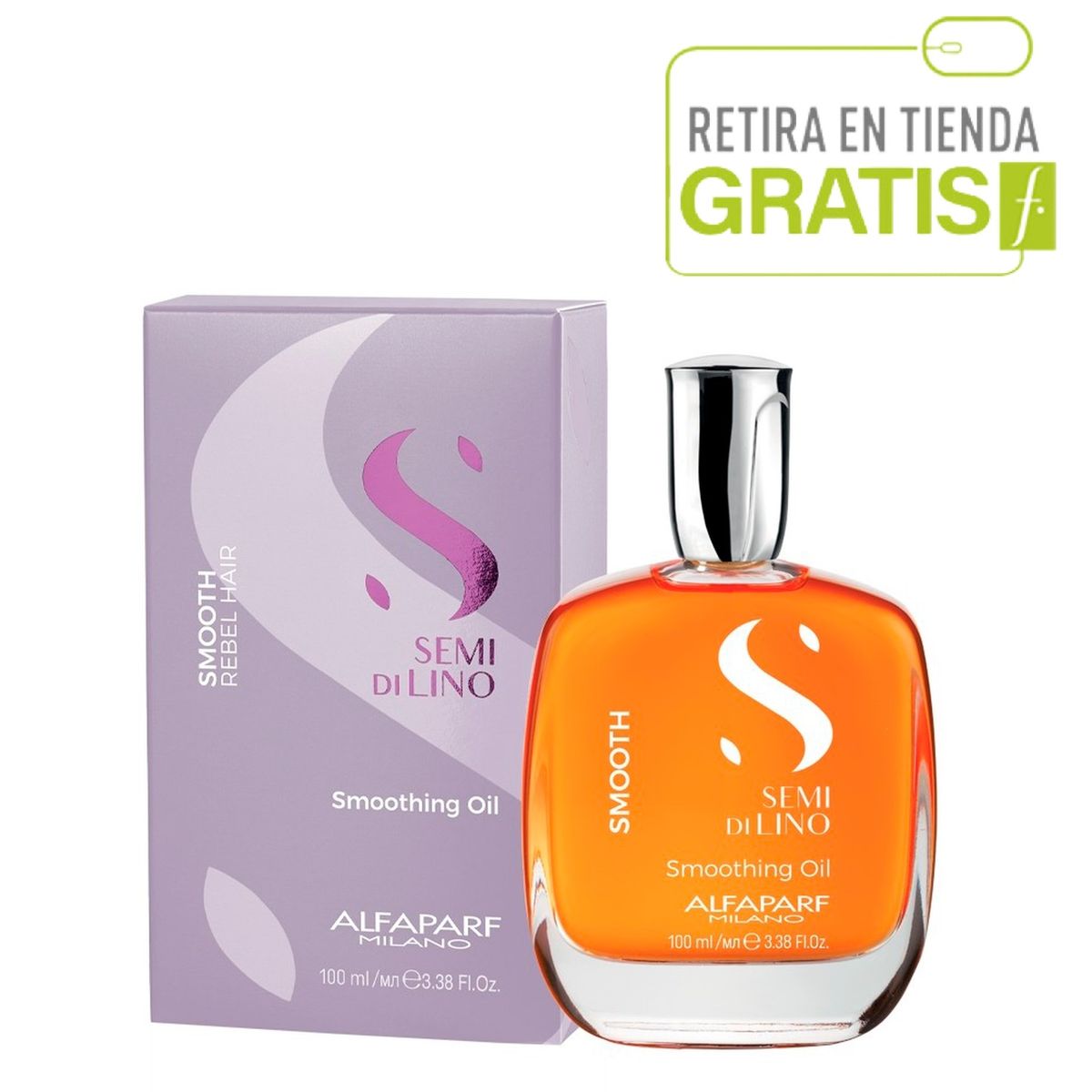 ALFAPARF MILANO - ALFAPARF Aceite Alisador Semi Di Lino Smooth Protector Térmico