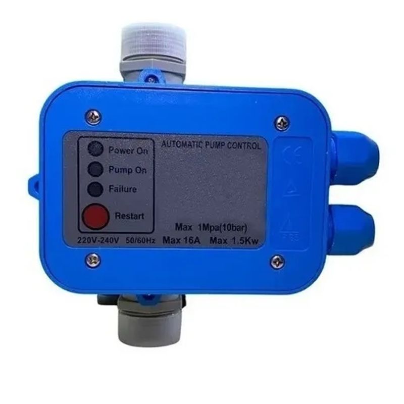 GENERICO - Controlador Electrónico De Presión Bomba De Agua Hasta 2hp