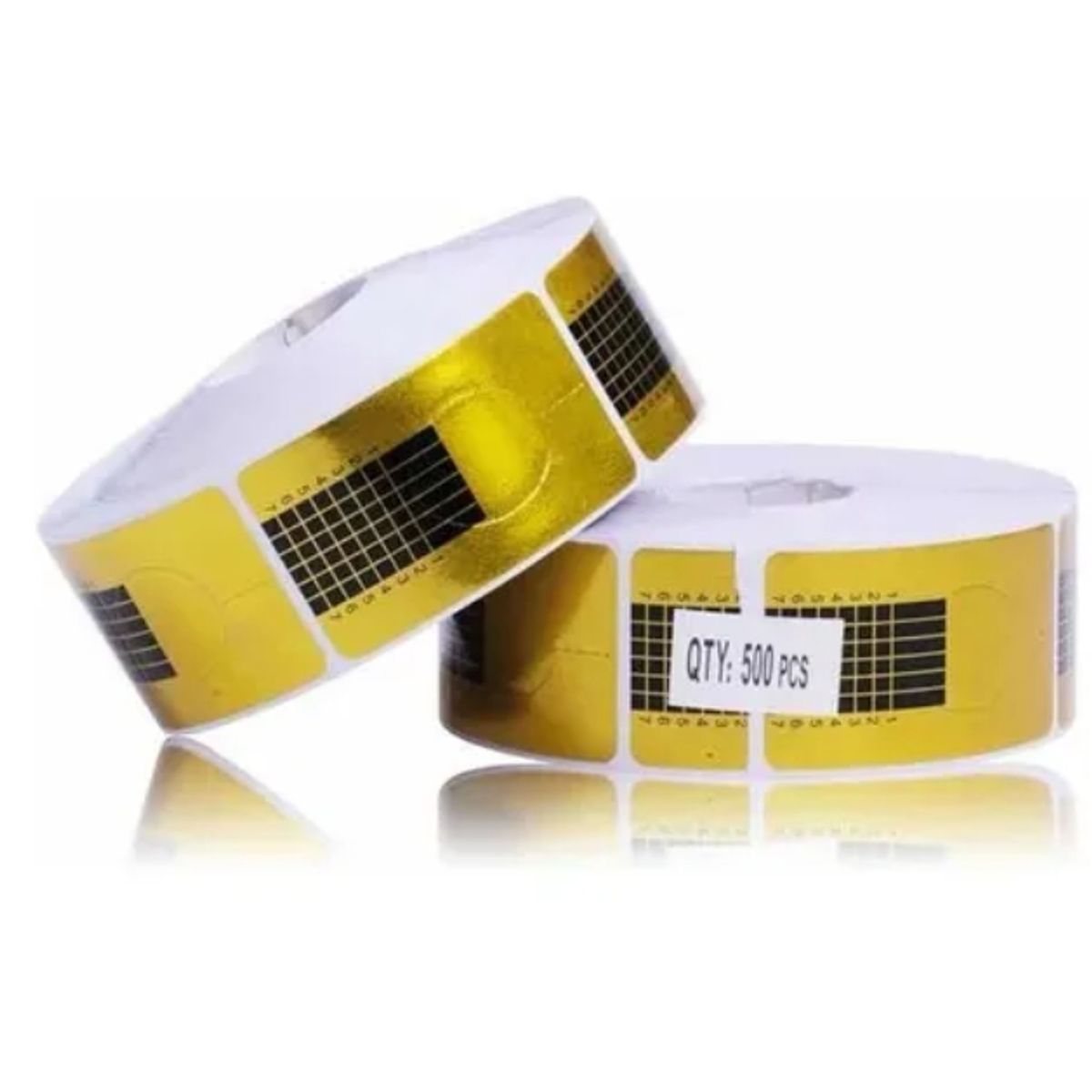 GENERICO - Moldes Para Realizar Uñas Acrilicas Y Gel 500 Unidades.