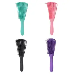 GENERICO - Cepillo Para Cabello Rizado