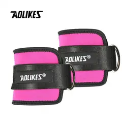 AOLIKES - Pack Tobilleras Polea Ejercicio Gluteos Aolike Pink