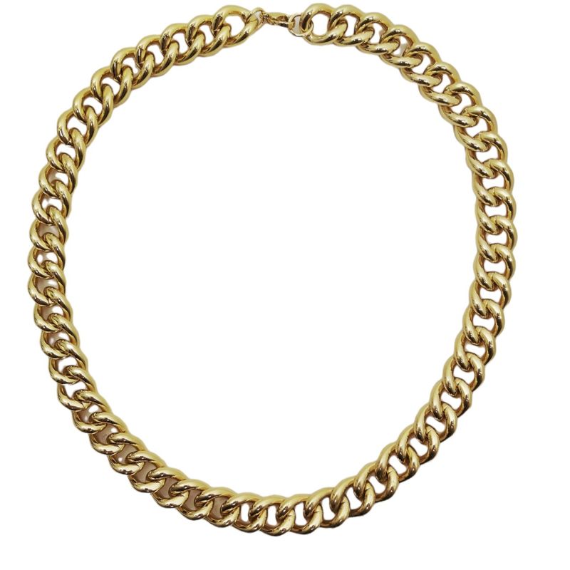 GENERICO - Maxi Cadena Collar Acero Quirúrgico Eslabones Unisex