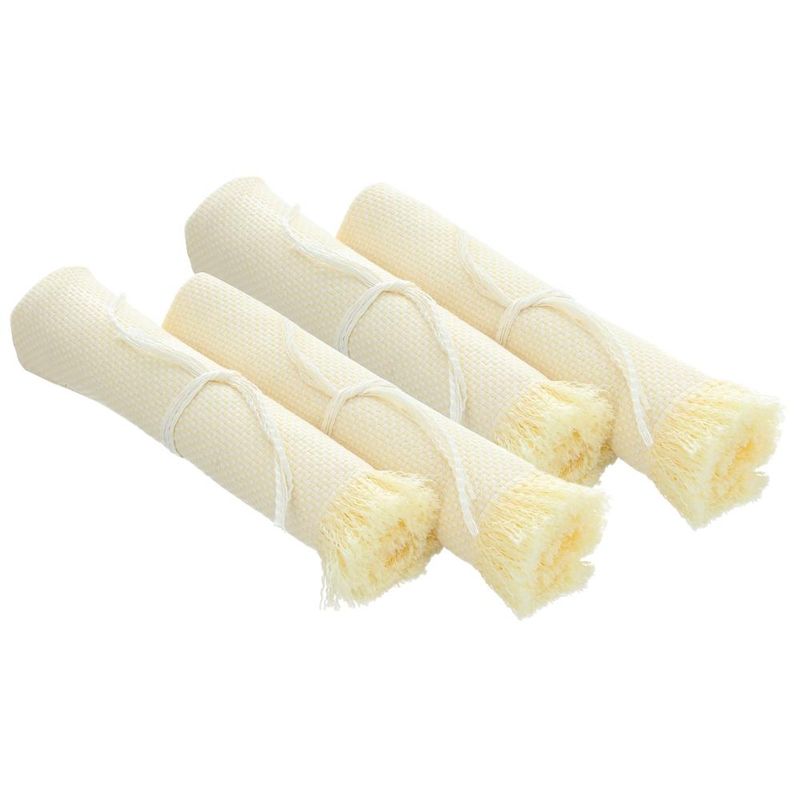 BELLAVISTA OVEJA TOME - Set 4 Individuales Tela Rafia - Crudo - Crema