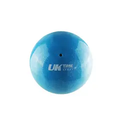 UK TIME - BALON GIMNASIA RITMICA GLITTER LISO 7" 400 GRS CELESTE
