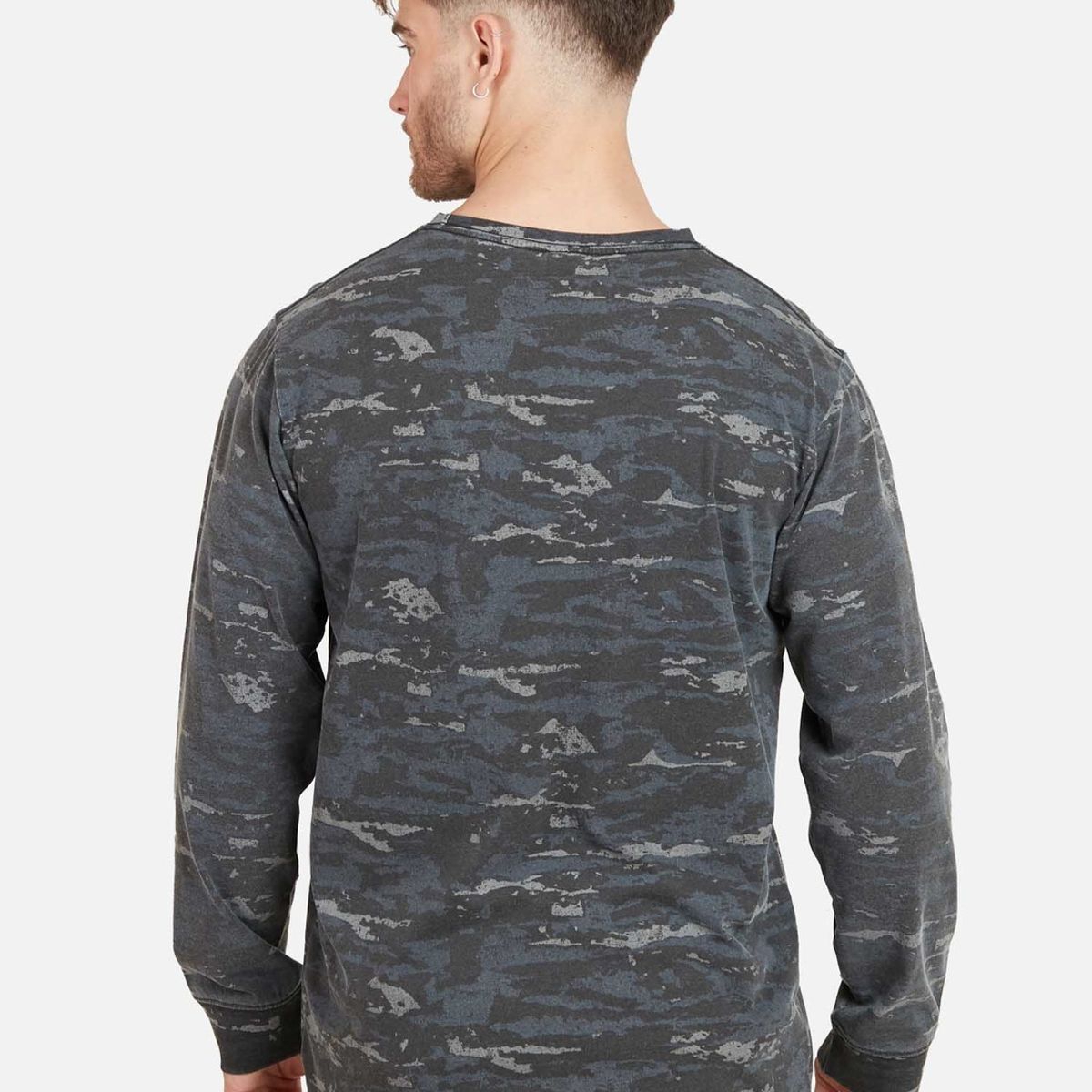 MAUI AND SONS - Polera CAMO LS Hombre Multicolor Maui & Sons