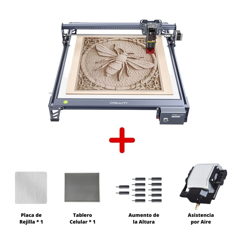 CREALITY - Falcon 10W Luxury CV-30 CNC Creality - Grabadora y Cortadora Láser CNC