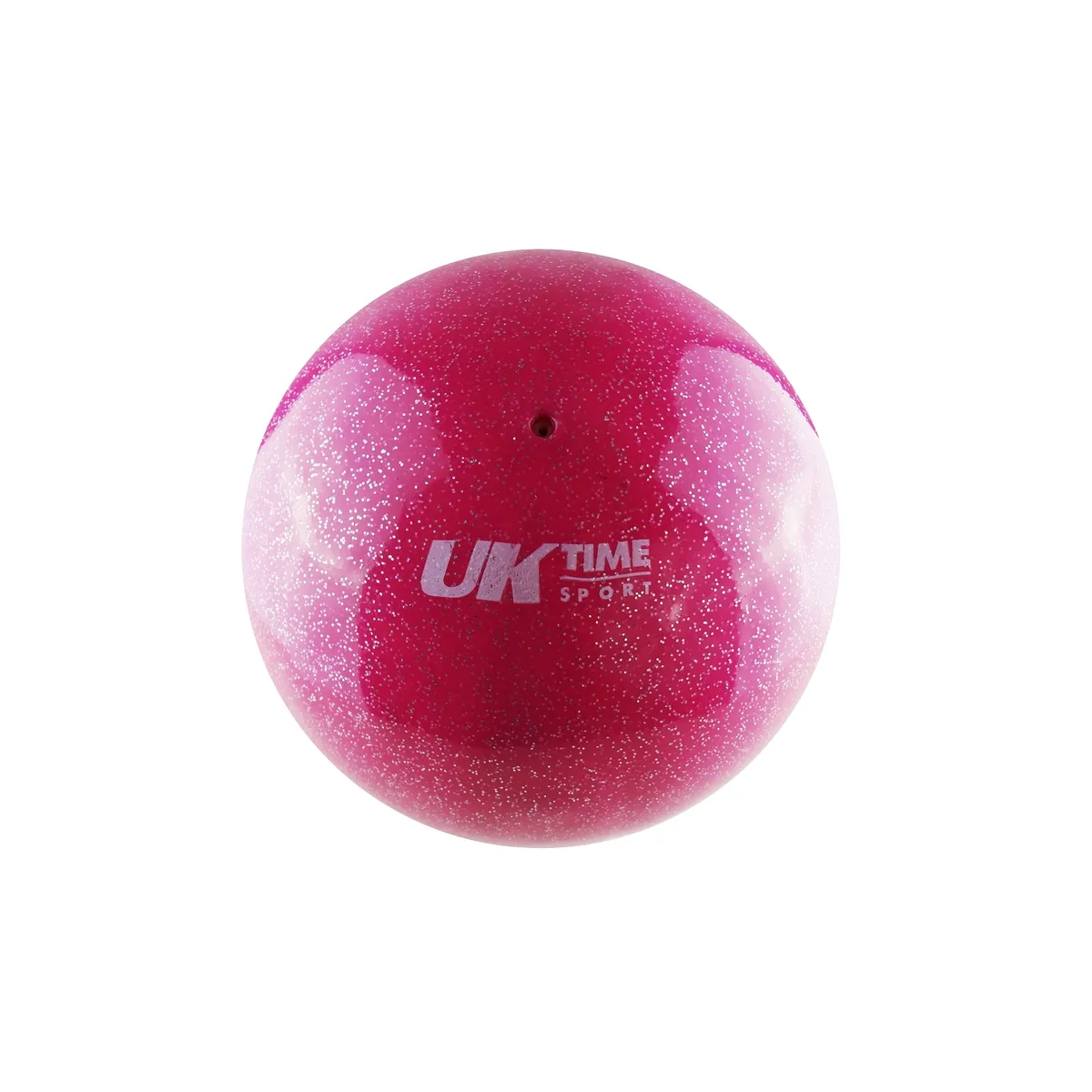 UK TIME - BALON GIMNASIA RITMICA GLITTER LISO 6" 320 GRS UKTIME ROSA