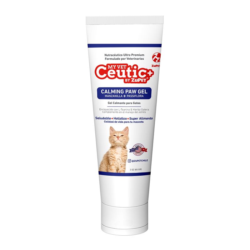 GENERICO - Suplemento gel para Gatos Calmante alivio ansiedad y estrés