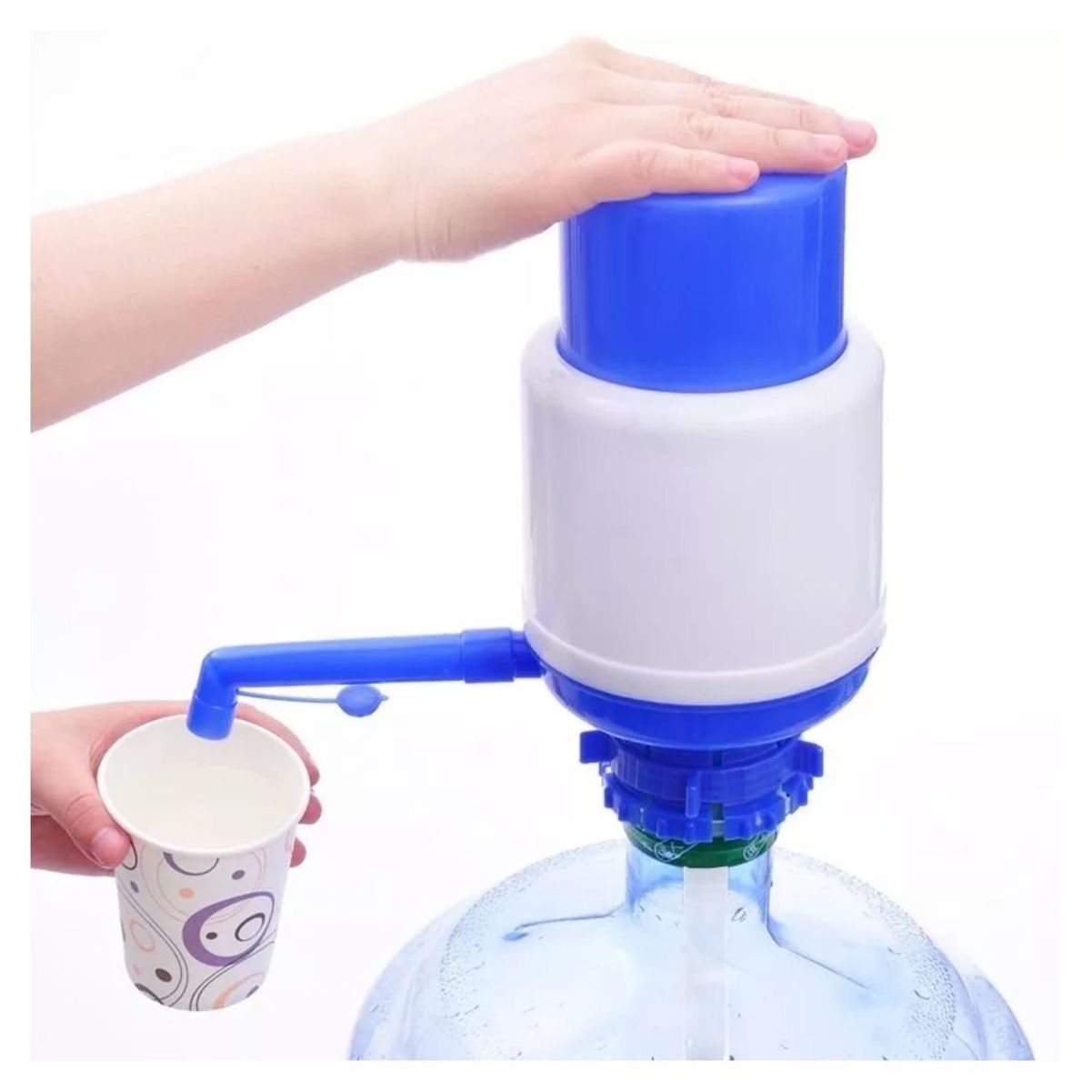 GENERICO - Dispensador Agua Manual 10 A 20 Lts Bomba Botellon.