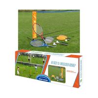 Set de juegos 3 en 1 : Badminton, Tenis aluminio y Tenis plástico