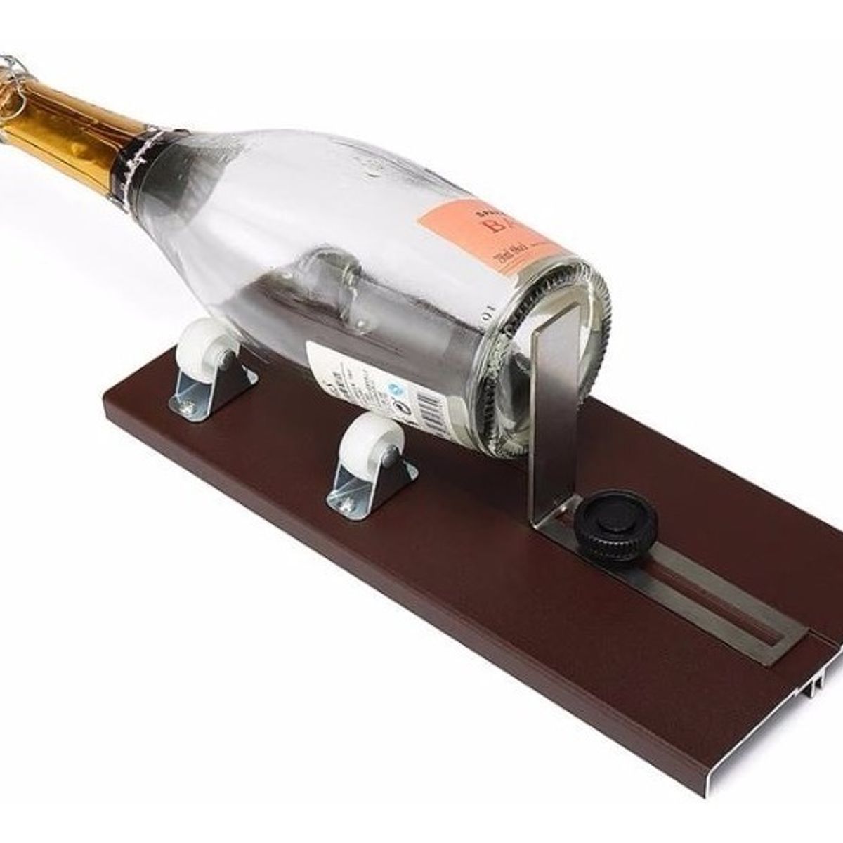 GENERICO - Cortador Botella Vidrio Base Metalica Kit Con Accesorios.