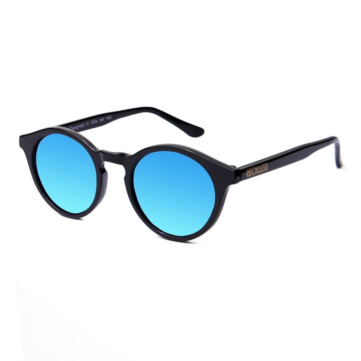RECKLESS - Lentes de Sol Reckless Nuevo Cujas Black/Blue uv 400