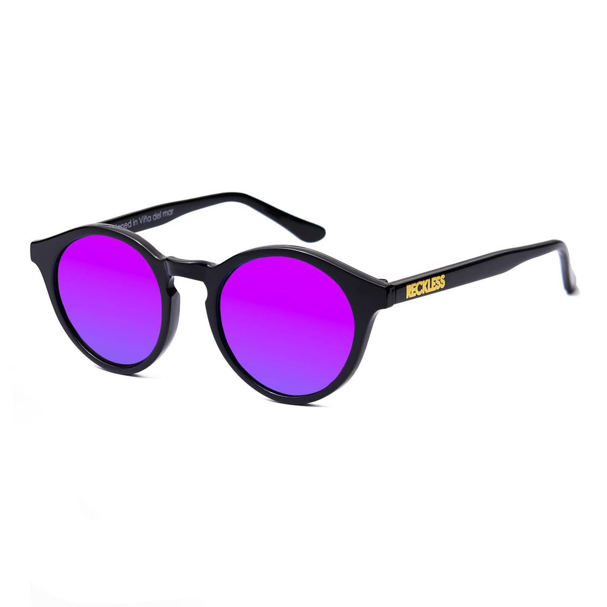 RECKLESS - Lentes de Sol Reckless Nuevo Cujas Black/Purple uv 400