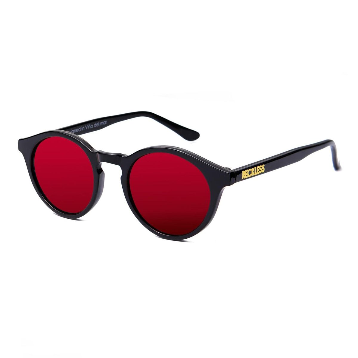 RECKLESS - Lentes de Sol Reckless Cujas Black/Red uv 400