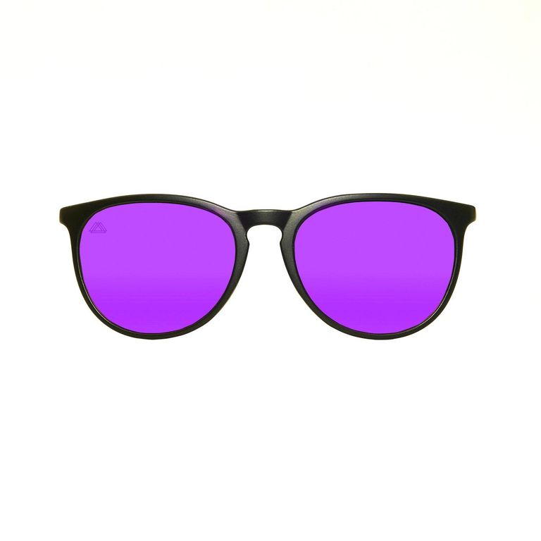 Lentes de Sol Wolf Purple uv 400 Negro TALLA UNICA