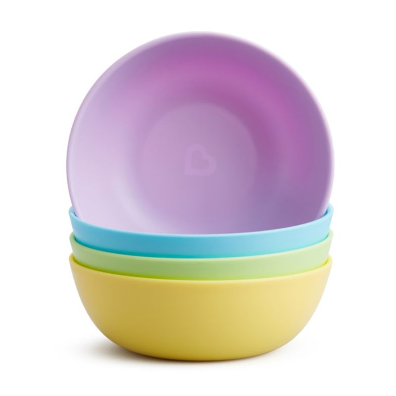 MUNCHKIN - Set 4 Multi Bowls MUNCHKIN 6m+