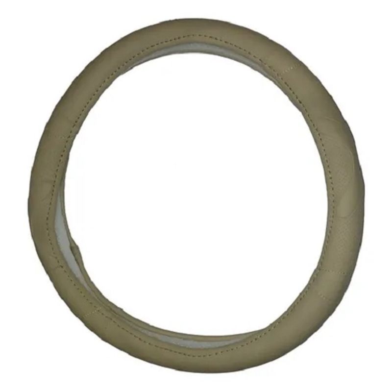 GENERICO - Funda Cubre Volante Universal Antideslizante 216008 Beige