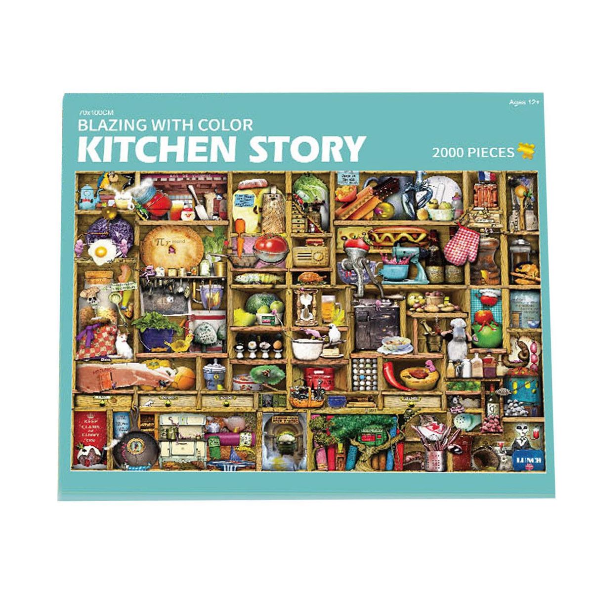 PRONOBEL - Puzzle 2000 Piezas Premium Extra Dura Cocina Nobel Gift