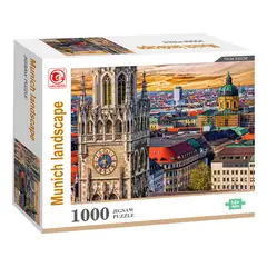 PRONOBEL - Puzzle 1000 Piezas Paisajes 23x19 cm Múnich Nobel Gift