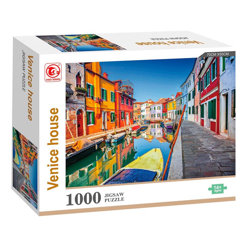PRONOBEL - Puzzle 1000 Piezas Paisajes 23x19 cm Venecia Nobel Gift