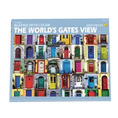PRONOBEL - Puzzle 2000 Piezas Premium Extra Dura Puerta Nobel Gift