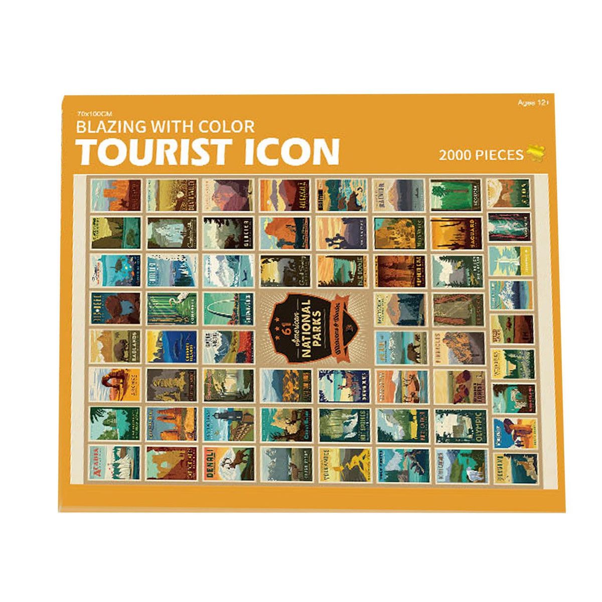 PRONOBEL - Puzzle 2000 Piezas Premium Extra Dura Turismo Nobel Gift