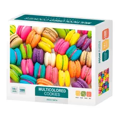 PRONOBEL - Puzzle 1000 Piezas Colores 23x19 cm Galletas Nobel Gift