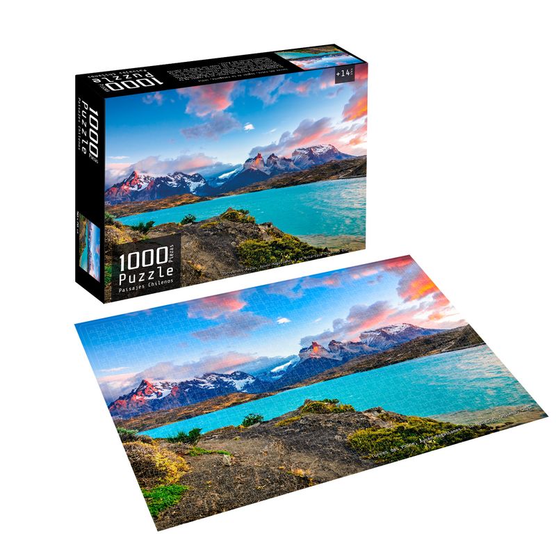 PRONOBEL - Puzzle 1000 Piezas Paisajes Chilenos Torres Nobel Gift
