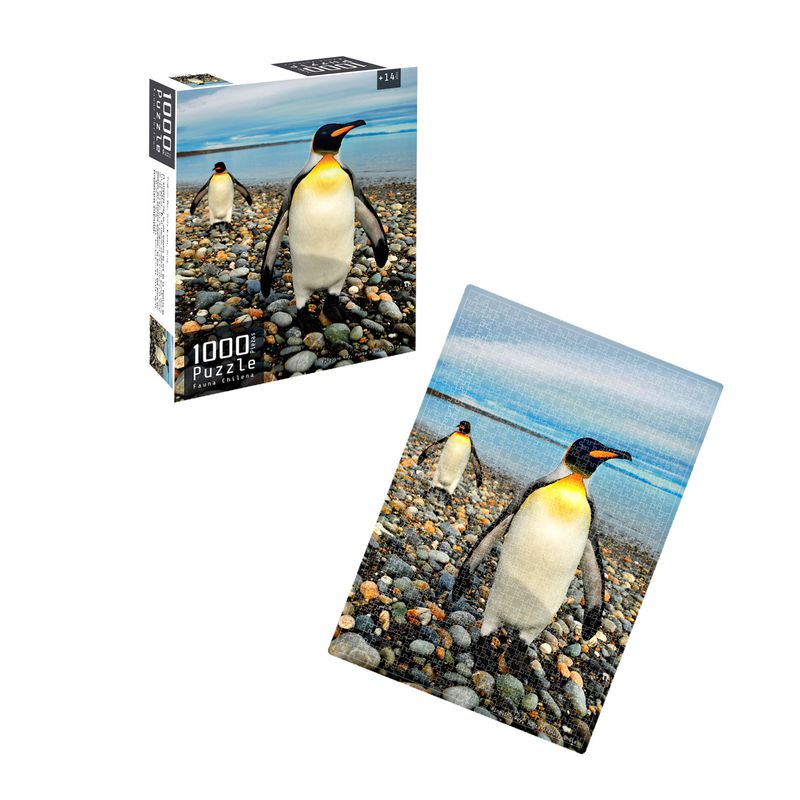 PRONOBEL - Puzzle 1000 Piezas Fauna Chilena Pingüino Nobel Gift