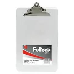 FULTONS - Anotador Plástico + Apretador Metal Oficio