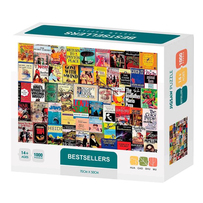 PRONOBEL - Puzzle 1000 Piezas Colores 23x19 cm Bestseller Nobel Gift