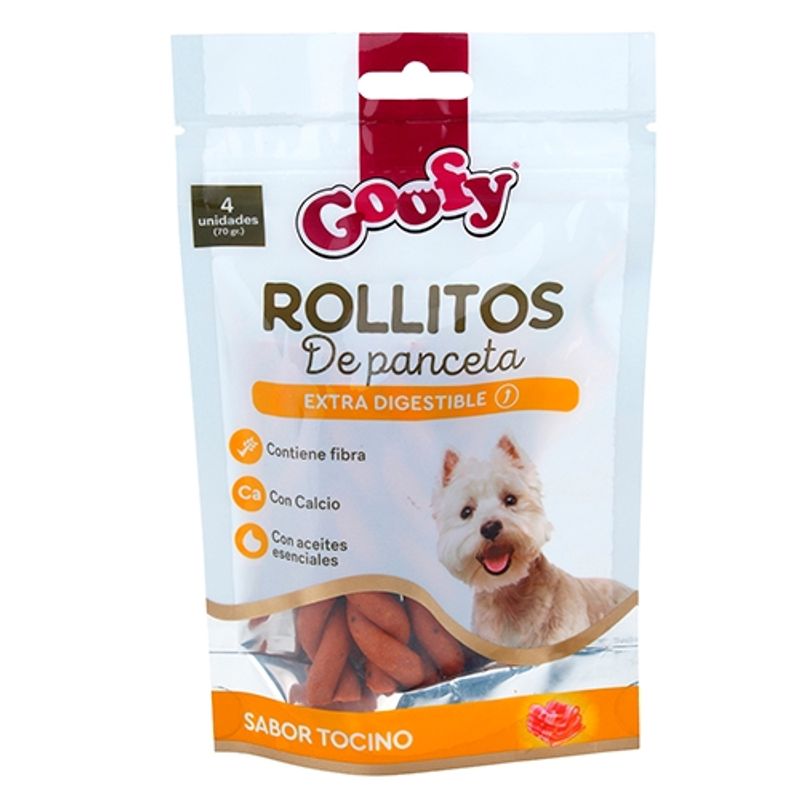 GOOFY - Goofy Rollitos de Panceta 70 Grs