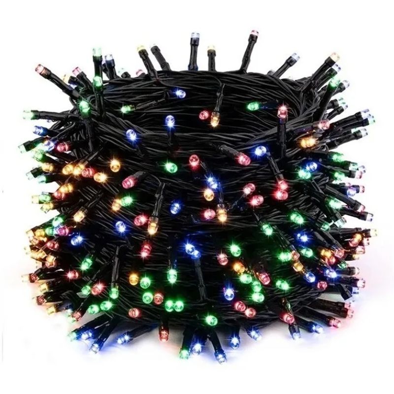 GENERICO - 600 Led Luces De Navidad Guirnalda Multicolor 40 Metros