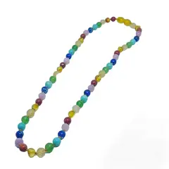 CORAZÓN DE ÁMBAR - Collar 7 chacras con Ámbar Báltico