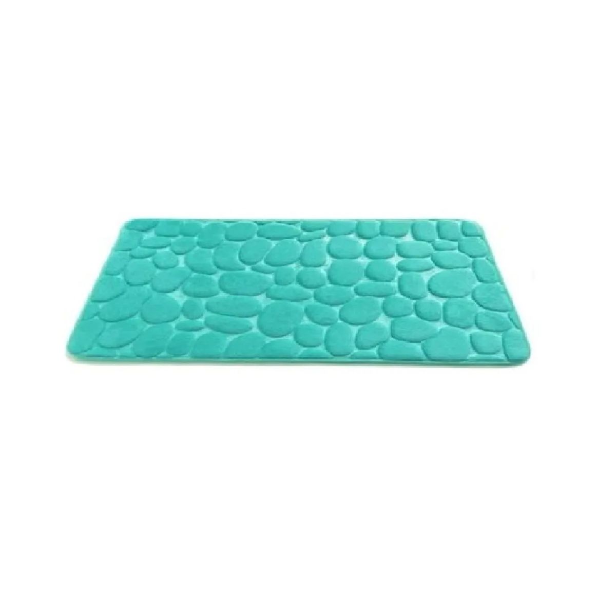 CARIBEE - Alfombra De Baño Absorbente Suave De Baño Piedras Verde