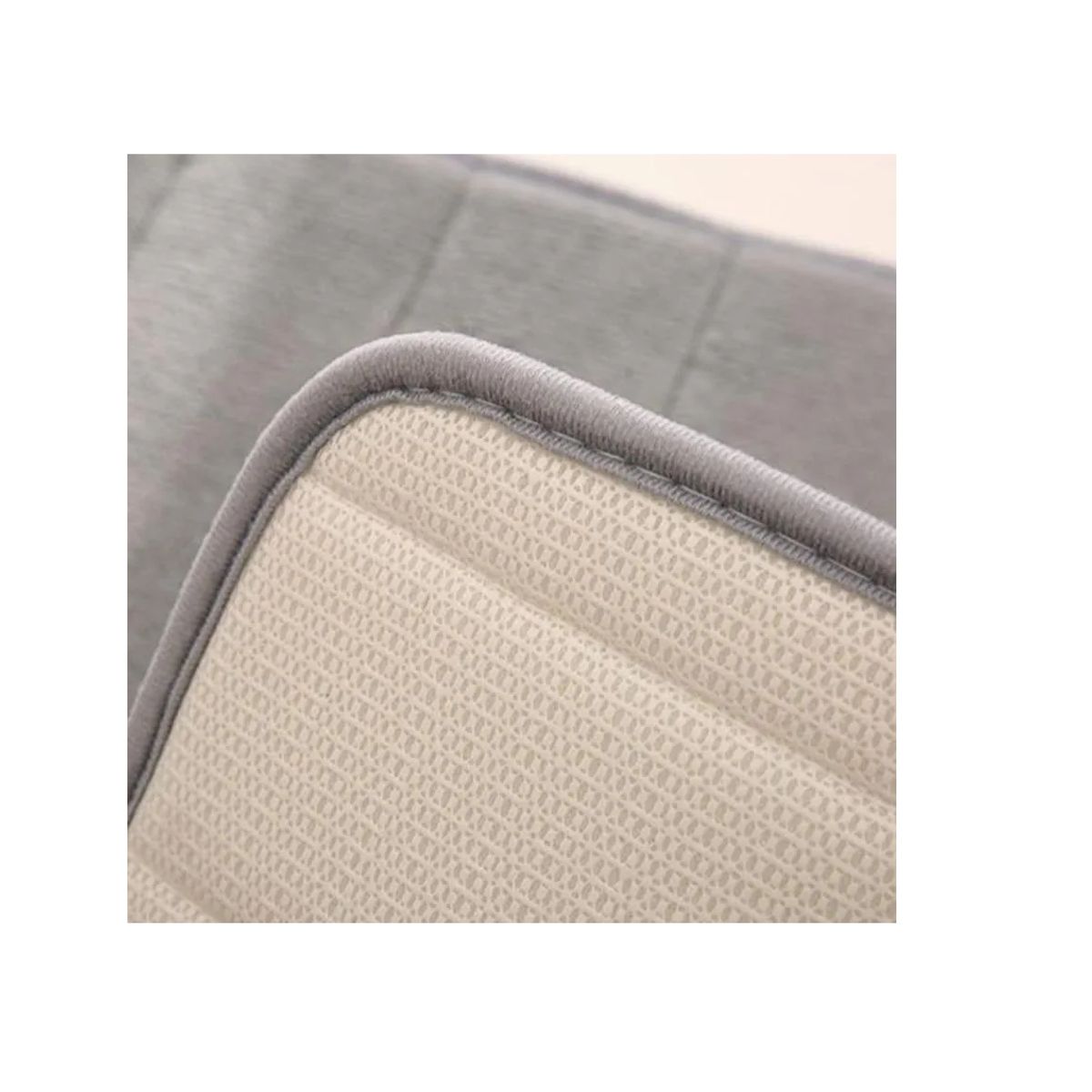 CARIBEE - Alfombra De Baño Absorbente Suave De Baño Piedras Verde