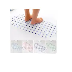 CARIBEE - Alfombra Goma Antideslizante Ducha Tina Baño Impermeable
