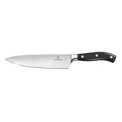 VICTORINOX - Cuchillo para chef forjado Grand Maître color Negro. Hoja 20 cm.