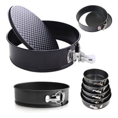 Imagen 2 del producto Pack 6 Moldes Redondo Antiadherente Torta Repostería..